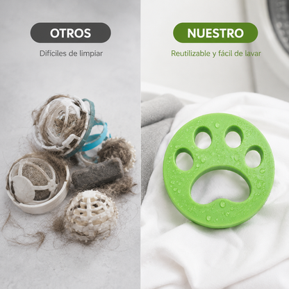 Chau Pelusa: Atrapa Pelos y Pelusas del Lavarropas (Reutilizable)